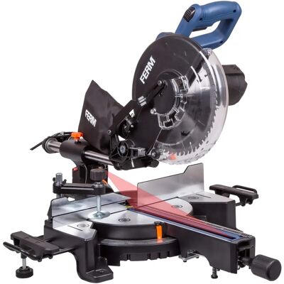 Ferm - Troncatrice radiale - 1900W - Ø254mm - Guida laser - Lama 60T TCT inclusa Ferm - Troncatrice radiale - 1900W - Ø254mm - Guida laser - Lama 60T TCT inclusa