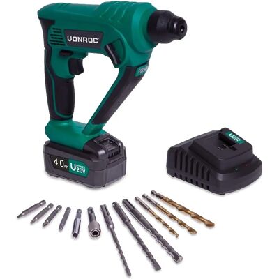 Vonroc VPower 20V kabelloser Bohrhammer - 1,3J SDS-plus Vonroc VPower 20V kabelloser Bohrhammer - 1,3J SDS-plus