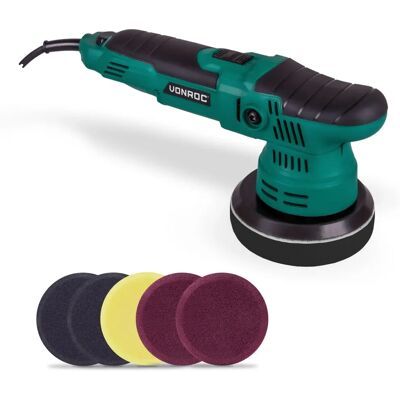 VONROC Dual-Action-Poliermaschine - 650W, 125mm, Geschwindigkeitsregler VONROC Dual-Action-Poliermaschine - 650W, 125mm, Geschwindigkeitsregler