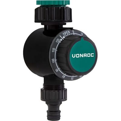 VONROC Wasseruhr - Mechanisch, verstellbar 0-120 Min - Metallfilter VONROC Wasseruhr - Mechanisch, verstellbar 0-120 Min - Metallfilter