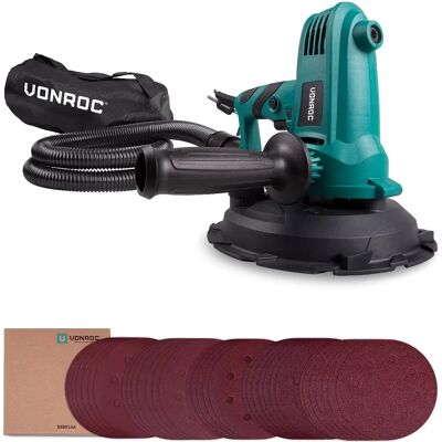 VONROC Exzenter-Schleifer 750W - Ø180mm - Wände & Decken - Staubabsaugeset VONROC Exzenter-Schleifer 750W - Ø180mm - Wände & Decken - Staubabsaugeset