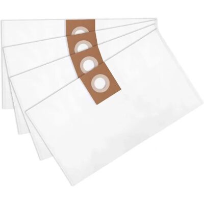 VONROC Stofzuigerzakken - synthetisch - 4 stuks voor VC504AC & VC506AC VONROC Stofzuigerzakken - synthetisch - 4 stuks voor VC504AC & VC506AC