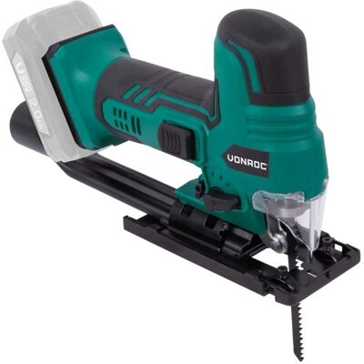 VONROC Akku-Stichsäge VPower 20V - Einstellbare Geschwindigkeit & Winkel - 2 Sägeblätter VONROC Akku-Stichsäge VPower 20V - Einstellbare Geschwindigkeit & Winkel - 2 Sägeblätter