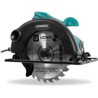 Sierra Circular Vonroc 1200W 185mm - Potencia y Precisión Sierra Circular Vonroc 1200W 185mm - Potencia y Precisión