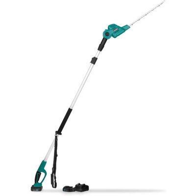 Taille-haie télescopique Vonroc - 20V, portée 260cm, 2 batteries incluses - Publicité Taille-haie télescopique Vonroc - 20V, portée 260cm, 2 batteries incluses - Publicité