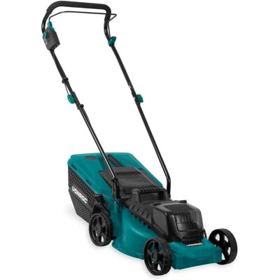 VONROC kabelloser Rasenmäher 40V - bürstenlos - 33cm - Höhenverstellung - 30L Beutel VONROC kabelloser Rasenmäher 40V - bürstenlos - 33cm - Höhenverstellung - 30L Beutel