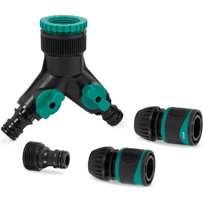 Vonroc Zwei-Schlauch Wasserverteiler - Anschluss & Steuerung Vonroc Zwei-Schlauch Wasserverteiler - Anschluss & Steuerung