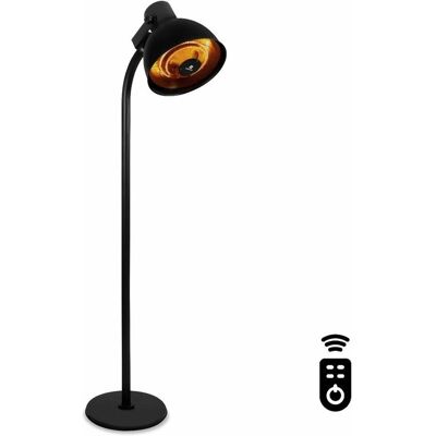 Calefactor Vesuvio 2000W Infrarrojo - Mando a distancia - 3 niveles Calefactor Vesuvio 2000W Infrarrojo - Mando a distancia - 3 niveles