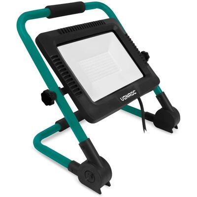 VONROC LED-Arbeitslicht 100W - 120° Weitstrahl - Klappbar - IP65 VONROC LED-Arbeitslicht 100W - 120° Weitstrahl - Klappbar - IP65