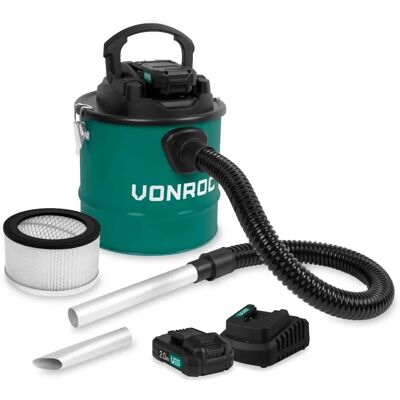 Vonroc VPower 20V - Asche-Staubsauger Vonroc VPower 20V - Asche-Staubsauger