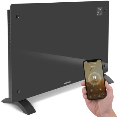Vonroc Luxe Elektrische Convector - Glaspaneel - 2000W - 24m2 - WiFi & Handbediening Vonroc Luxe Elektrische Convector - Glaspaneel - 2000W - 24m2 - WiFi & Handbediening