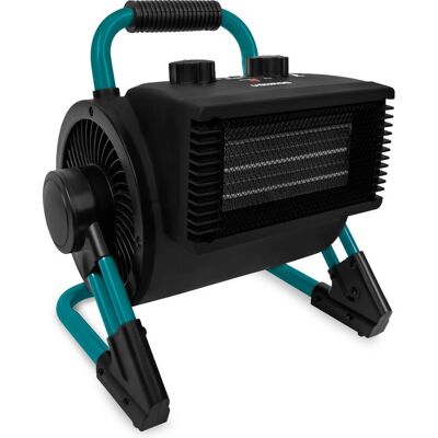 Calefactor de cerámica Vonroc Pro - 2000W/3000W - Inclinación 90° - Garaje/Taller Calefactor de cerámica Vonroc Pro - 2000W/3000W - Inclinación 90° - Garaje/Taller