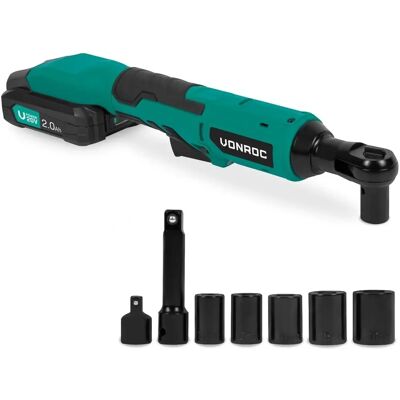 VONROC 20V Draadloze Slagmoersleutel - 50Nm, 8 Sockets VONROC 20V Draadloze Slagmoersleutel - 50Nm, 8 Sockets