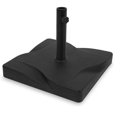 Base de sombrilla VONROC - 20kg - Hormigón y acero - Diámetro 35/38mm - Cuadrada Base de sombrilla VONROC - 20kg - Hormigón y acero - Diámetro 35/38mm - Cuadrada