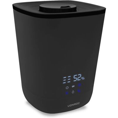 Humidificador Ultrasonido 4.5L con Esterilizador UV de Vonroc Humidificador Ultrasonido 4.5L con Esterilizador UV de Vonroc