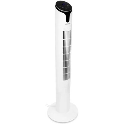 Vonroc Torenventilator - 110cm - 3 Snelheden - Afstandsbediening - Oscillerend - 15u Timer - Wit Vonroc Torenventilator - 110cm - 3 Snelheden - Afstandsbediening - Oscillerend - 15u Timer - Wit