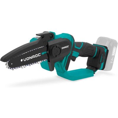 VONROC Mini Kettingzaag - 20V, 152mm, Lichtgewicht, Snel Wisselen VONROC Mini Kettingzaag - 20V, 152mm, Lichtgewicht, Snel Wisselen