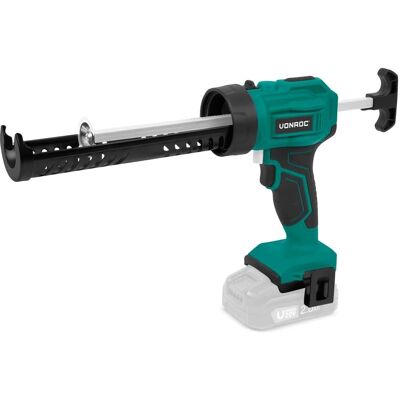 VONROC Pistolet à Calfeutrer Sans Fil - 20V, Compact et Précis - Publicité VONROC Pistolet à Calfeutrer Sans Fil - 20V, Compact et Précis - Publicité