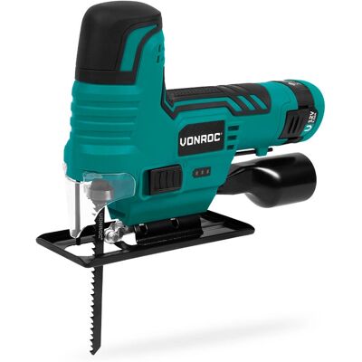 VONROC - 12V - T-Grip - Batterie Incluse - Jigsaw - Publicité VONROC - 12V - T-Grip - Batterie Incluse - Jigsaw - Publicité