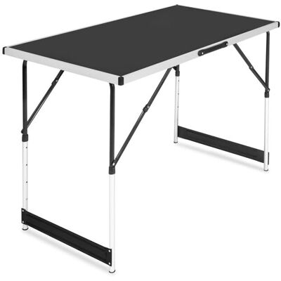 Table Multifonction VONROC - 100x60 cm - Hauteurs Réglables - Intérieur/Extérieur - Publicité Table Multifonction VONROC - 100x60 cm - Hauteurs Réglables - Intérieur/Extérieur - Publicité