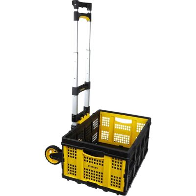Stanley Black & Decker Hand Truck & Foldable Basket - 60kg Max Load Stanley Black & Decker Hand Truck & Foldable Basket - 60kg Max Load