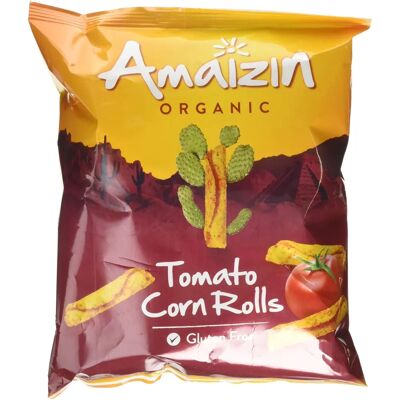 Amaizin Maisrollen Tomate - Bio - 100g - Maischips Amaizin Maisrollen Tomate - Bio - 100g - Maischips