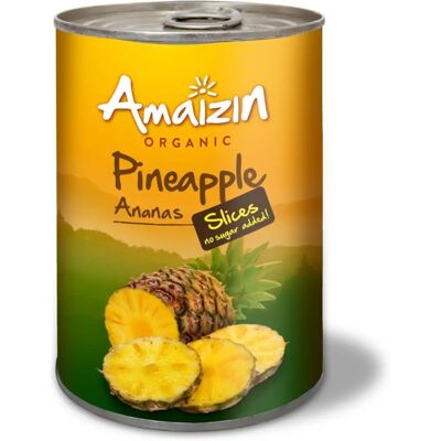 Amaizin Bio-Ananasscheiben - Konserviertes Obst Amaizin Bio-Ananasscheiben - Konserviertes Obst
