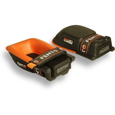 Fento Original Knieschützer - Schwarz/Orange Fento Original Knieschützer - Schwarz/Orange