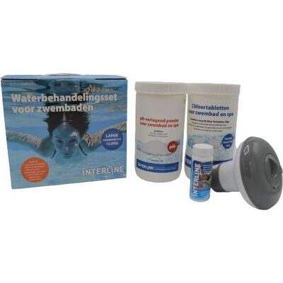 Interline Waterbehandeling Chemie - Groot Organisch Zwembad Startpakket Interline Waterbehandeling Chemie - Groot Organisch Zwembad Startpakket