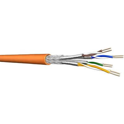 Draka UC900 S/FTP Netzwerkkabel - 100m, Cat.7, Orange, Doppelabschirmung Draka UC900 S/FTP Netzwerkkabel - 100m, Cat.7, Orange, Doppelabschirmung