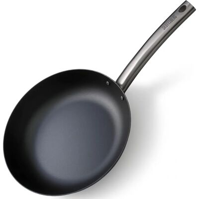 Skottsberg Karbonstål Stekepanne 28cm - Grå - Kjøkkenutstyr Skottsberg Karbonstål Stekepanne 28cm - Grå - Kjøkkenutstyr