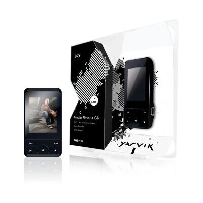 Odtwarzacz MP3/MP4 Yarvik PMP200 - 4 GB - Czarny Odtwarzacz MP3/MP4 Yarvik PMP200 - 4 GB - Czarny