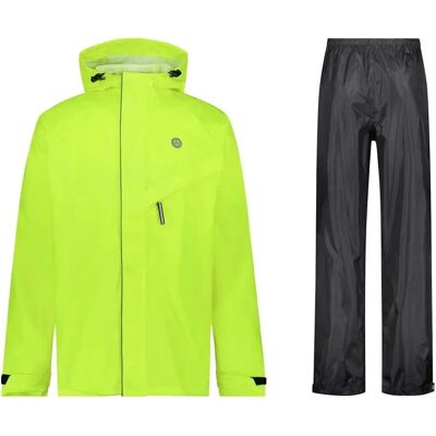 Agu Passat Regenjacke Set Gelb für Radfahren Agu Passat Regenjacke Set Gelb für Radfahren