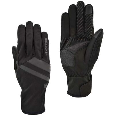 Gants cyclisme Agu Windproof Essential - Noir - L - Publicité Gants cyclisme Agu Windproof Essential - Noir - L - Publicité
