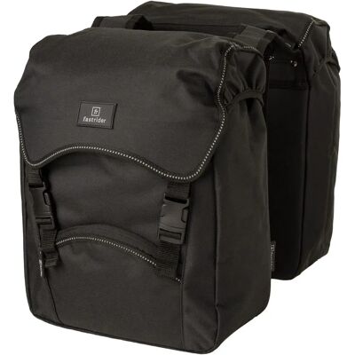 Fastrider Unibag Traffic Double Fahrrad Tasche - 28L - Schwarz Fastrider Unibag Traffic Double Fahrrad Tasche - 28L - Schwarz