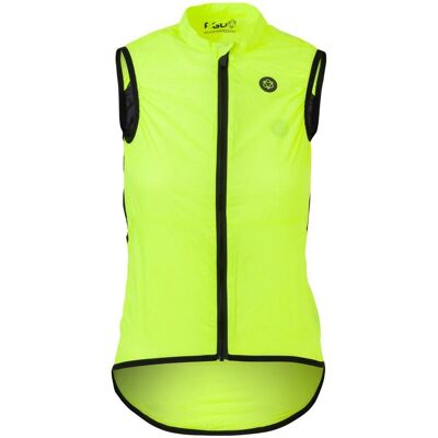 AGU Wind Body II Essential - Cykelväst - Neongul - Dam - M AGU Wind Body II Essential - Cykelväst - Neongul - Dam - M