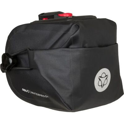 AGU Shelter Small Zwart Sac de Selle Étanche Léger Reflecteur - Publicité AGU Shelter Small Zwart Sac de Selle Étanche Léger Reflecteur - Publicité