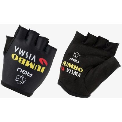 Guantes de Ciclismo AGU Jumbo-visma 2021 Premium - Negro Guantes de Ciclismo AGU Jumbo-visma 2021 Premium - Negro