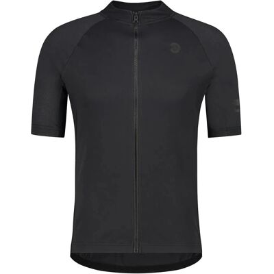 Maillot cyclisme AGU 2XL Noir en polyester respirant - Jersey - Publicité Maillot cyclisme AGU 2XL Noir en polyester respirant - Jersey - Publicité
