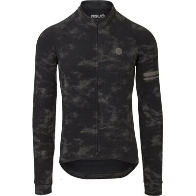 AGU Herren Reflektierendes Langarm Trikot Essential Reflection Schwarz XL - Trikot AGU Herren Reflektierendes Langarm Trikot Essential Reflection Schwarz XL - Trikot