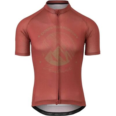 Maillot Cinnabar à Manches Courtes AGU - Jersey - Publicité Maillot Cinnabar à Manches Courtes AGU - Jersey - Publicité