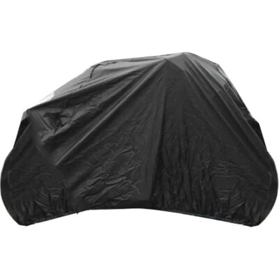VidaXL ProPlus Bicycle Cover for 2 Bikes Black Drawbar - Bicycle Cover VidaXL ProPlus Bicycle Cover for 2 Bikes Black Drawbar - Bicycle Cover