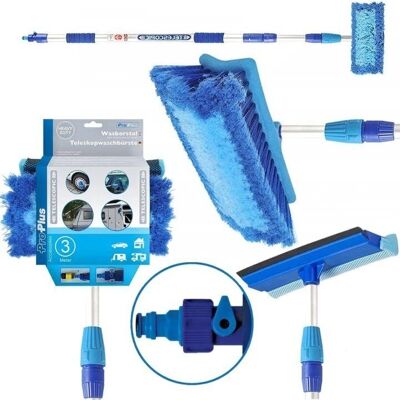Pro Plus Telescopisch Wasborstel Set - 3 Meter Pro Plus Telescopisch Wasborstel Set - 3 Meter