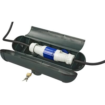 ProPlus Sicherheitsbox - CEE-Stecker & Kupplung - Wasserfest IP44 ProPlus Sicherheitsbox - CEE-Stecker & Kupplung - Wasserfest IP44