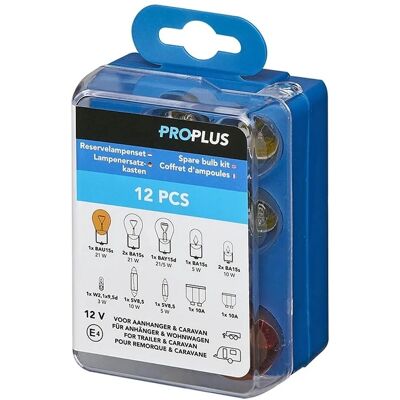 Pricenet Reserve Lampenset voor Aanhangers & Caravans - 12 Stuks Pricenet Reserve Lampenset voor Aanhangers & Caravans - 12 Stuks