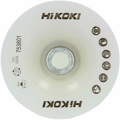 Hikoki Modell M14 125mm Medium Hard Fiber Skive Bakplate Hikoki Modell M14 125mm Medium Hard Fiber Skive Bakplate