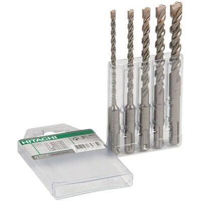 Set di punte SDS-plus Hikoki - Multipack 5 pezzi Set di punte SDS-plus Hikoki - Multipack 5 pezzi