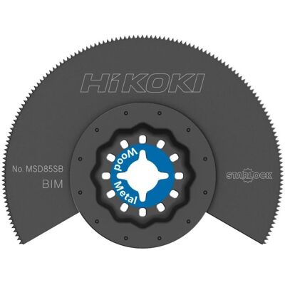 Hikoki 85mm Bimetall Starlock Sägeblatt - Für Holz & Metall Hikoki 85mm Bimetall Starlock Sägeblatt - Für Holz & Metall