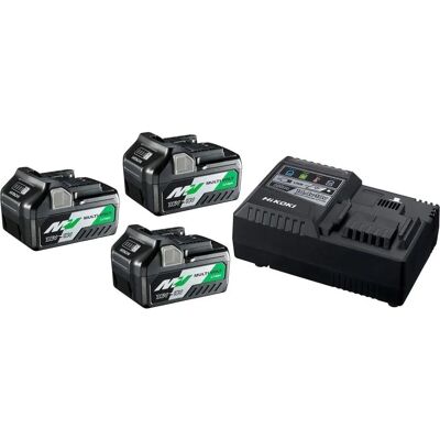 HiKOKI UC18YSL3WA3 Multi-Volt Akkusatz - 3 x 36V 5Ah Batterien HiKOKI UC18YSL3WA3 Multi-Volt Akkusatz - 3 x 36V 5Ah Batterien