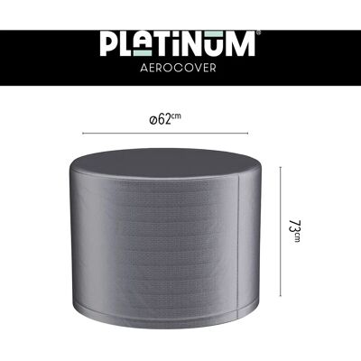 AeroCover Firepit Table Cover Ø62 x 73 cm - Antraciet - Firepit Table Cover AeroCover Firepit Table Cover Ø62 x 73 cm - Antraciet - Firepit Table Cover